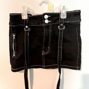 Mini black skirt size small